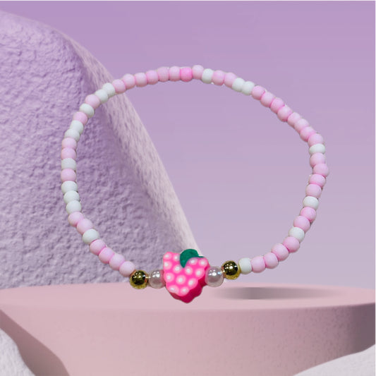 Light Pink Grape Bracelet