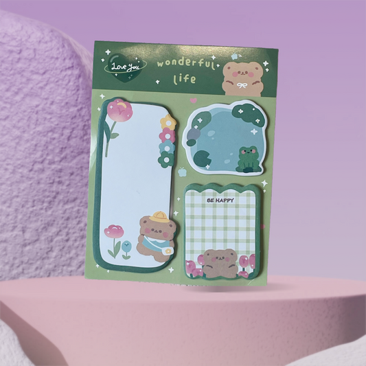 Summer Pond in a Valley Sticky Notes